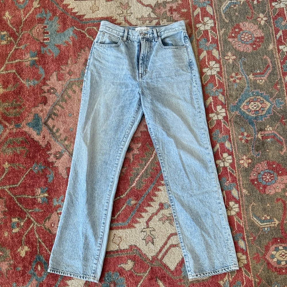 SLVRLAKE London Straight Leg Organic Jeans like new